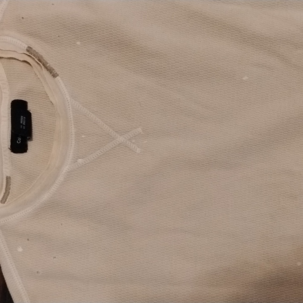 Calvin Klein distressed vintage look